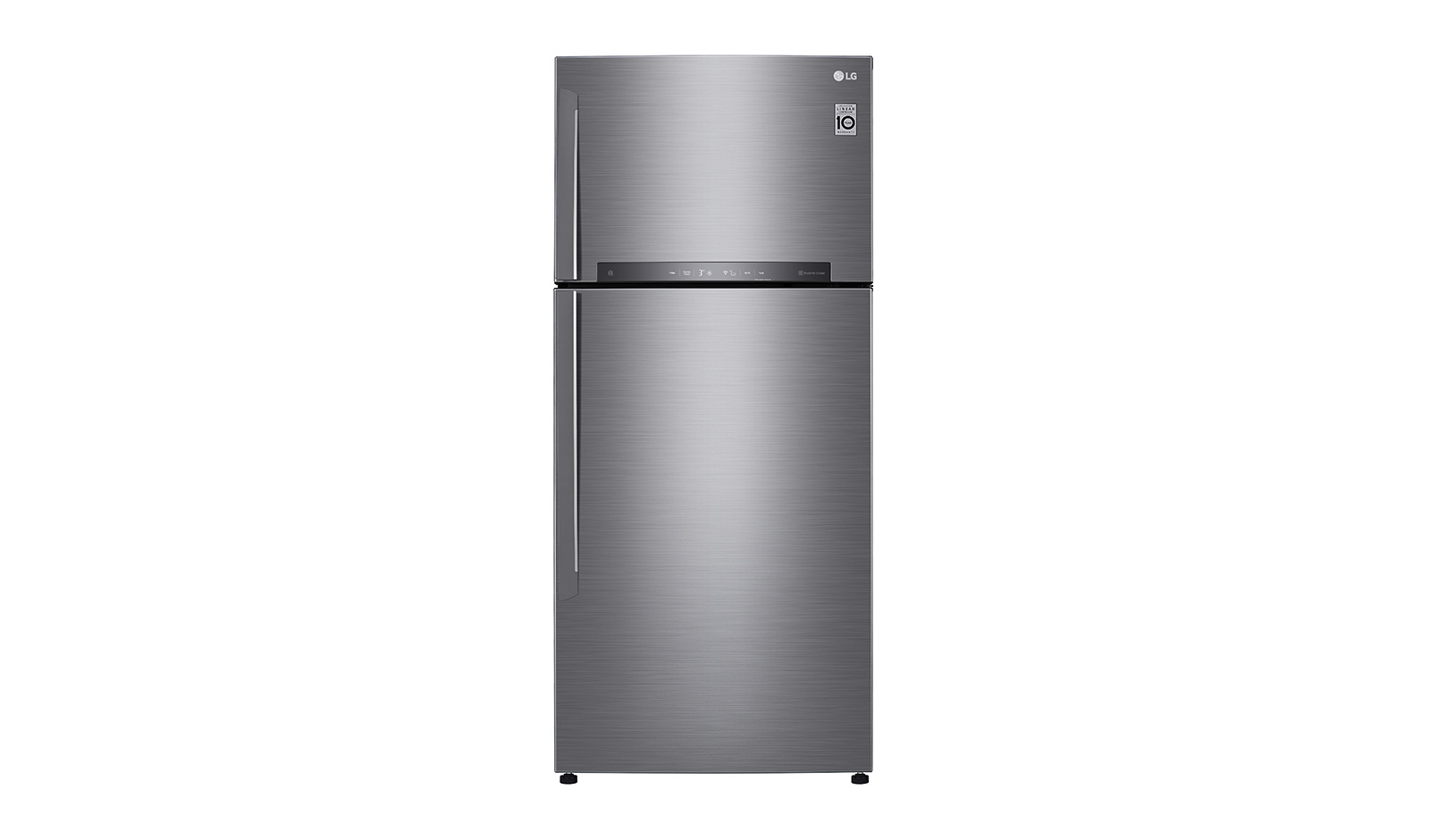 LG GR-H762HLHU fridge-freezer Freestanding Silver – image 1