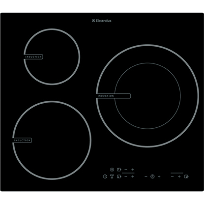 Electrolux EHD60010I hob Black Built-in Zone induction hob 3 zone(s)