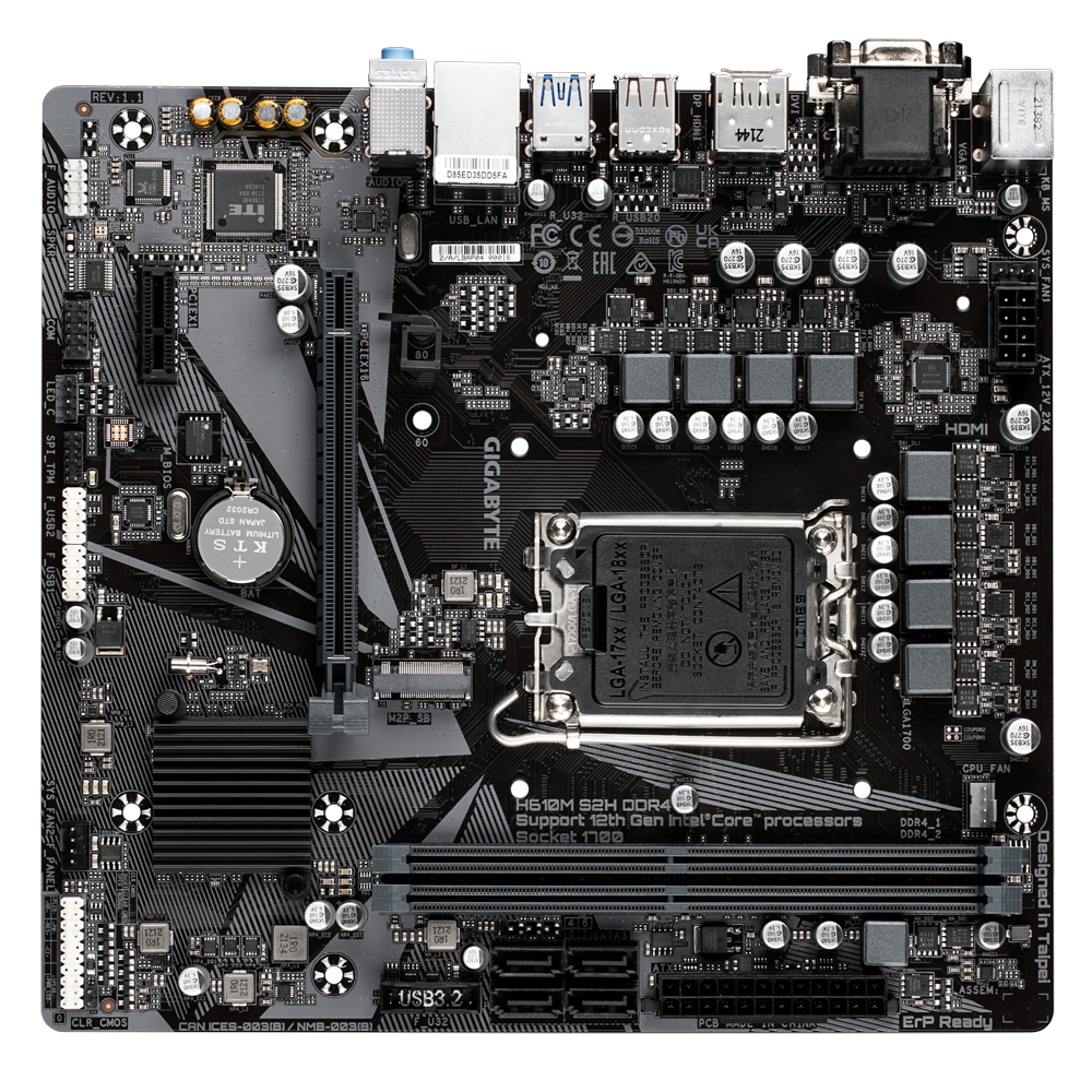 GIGABYTE H610M H DDR4 1.3 – image 2