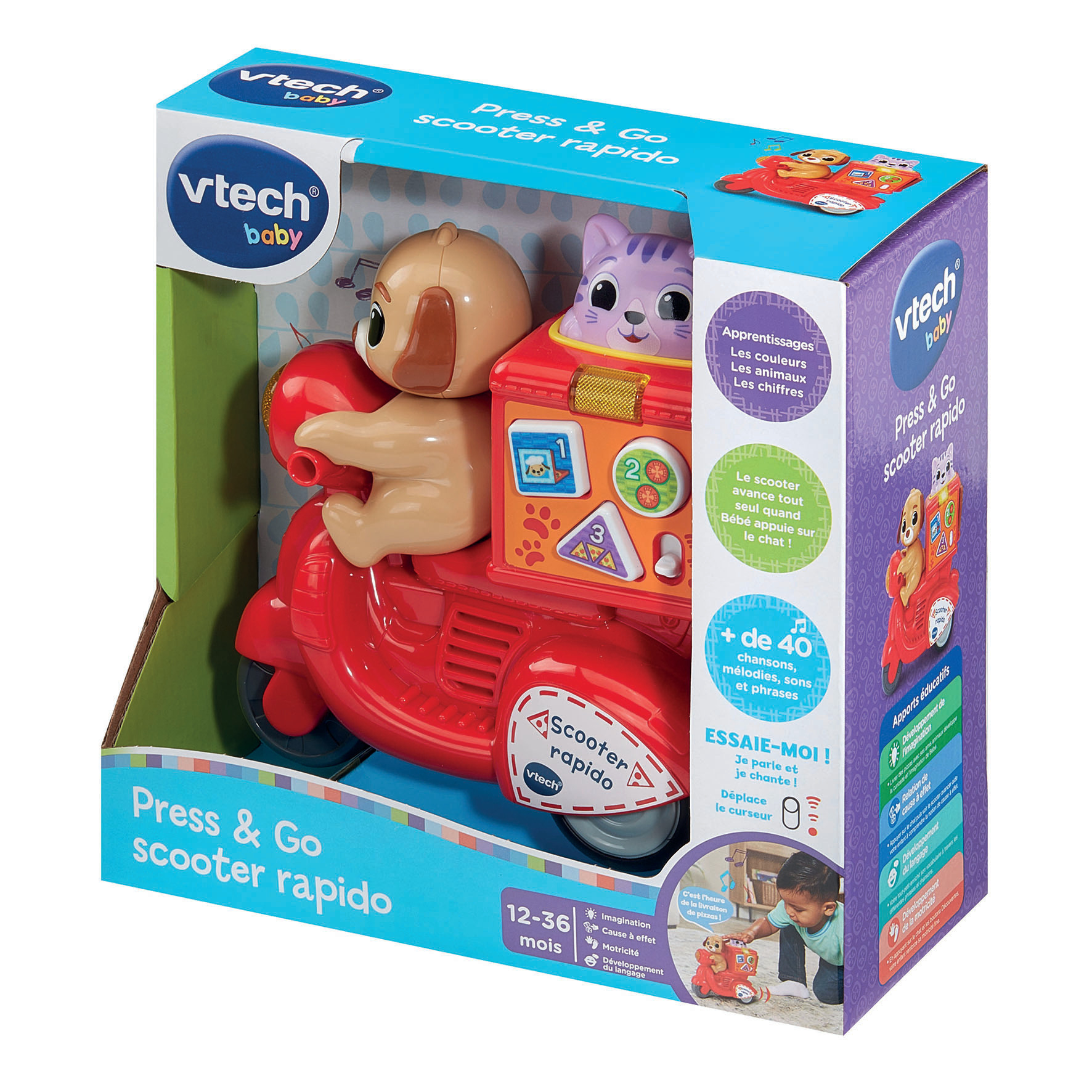 VTech Press & Go Scooter Rapido – image 6