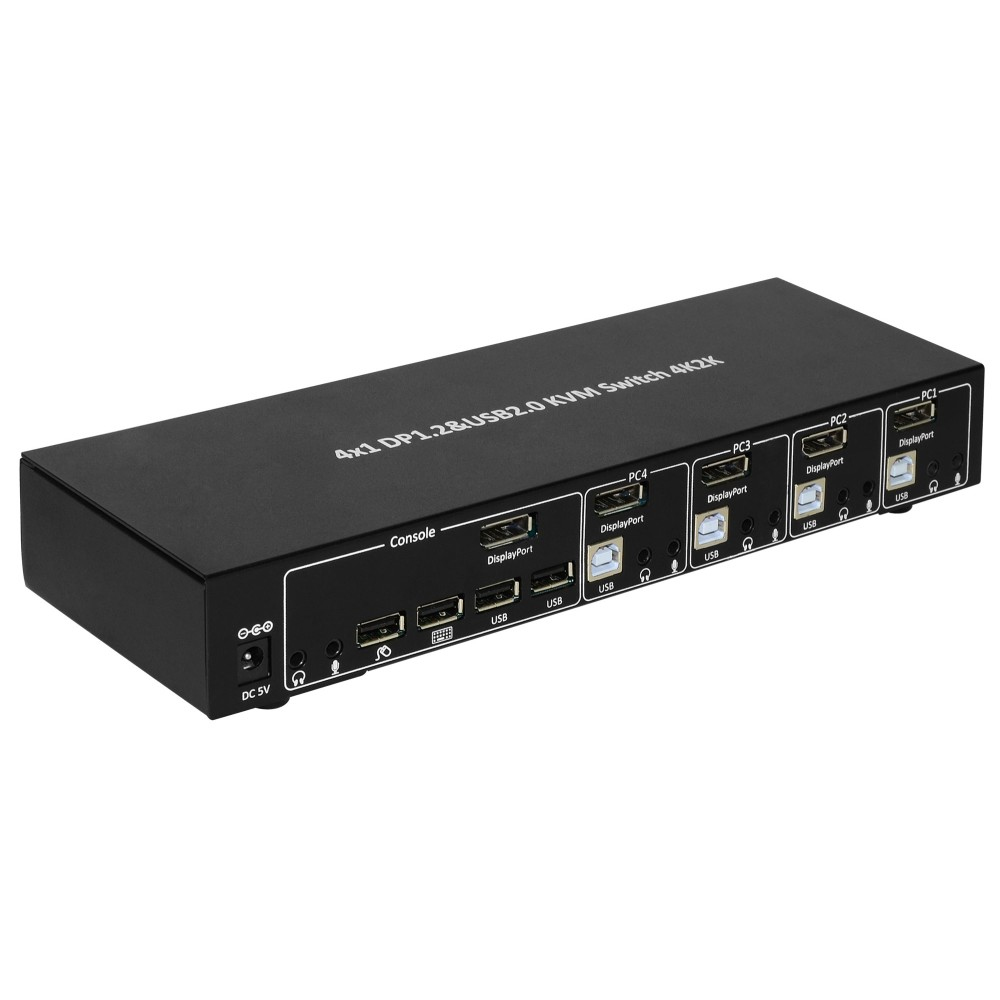 Techly IDATA DP-KVM4 – image 4