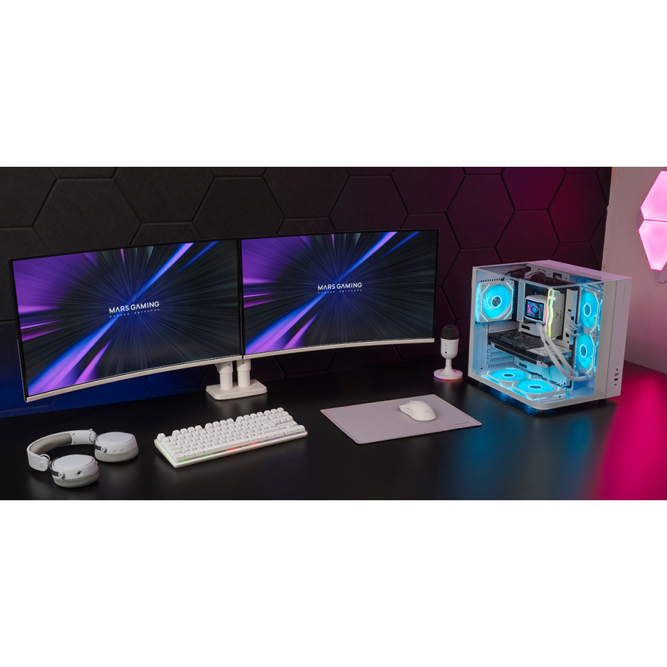 Mars Gaming MC-INFINIOLITEW Midi Tower White – image 8