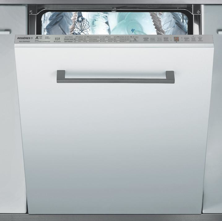 Rosieres RLF3T61PWDF-47 dishwasher Fully built-in 16 place settings