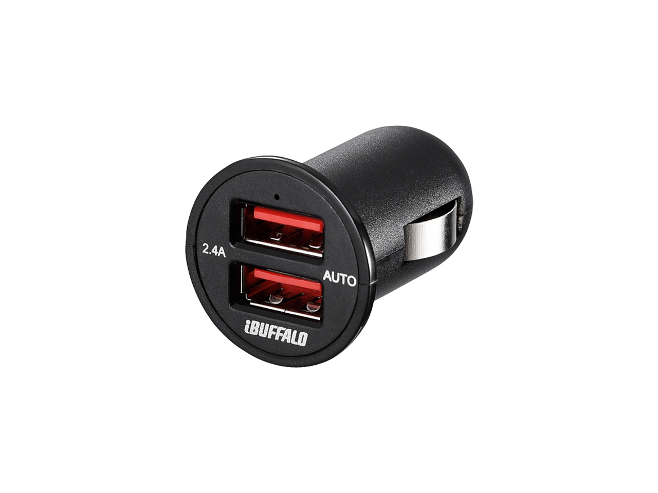 Buffalo BSMPS2401P2BK mobile device charger Smartphone, Tablet Black Cigar lighter Auto – image 1