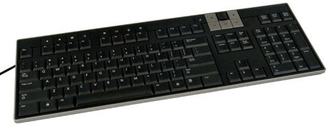 Dell 580-14247 keyboard Office USB AZERTY Black