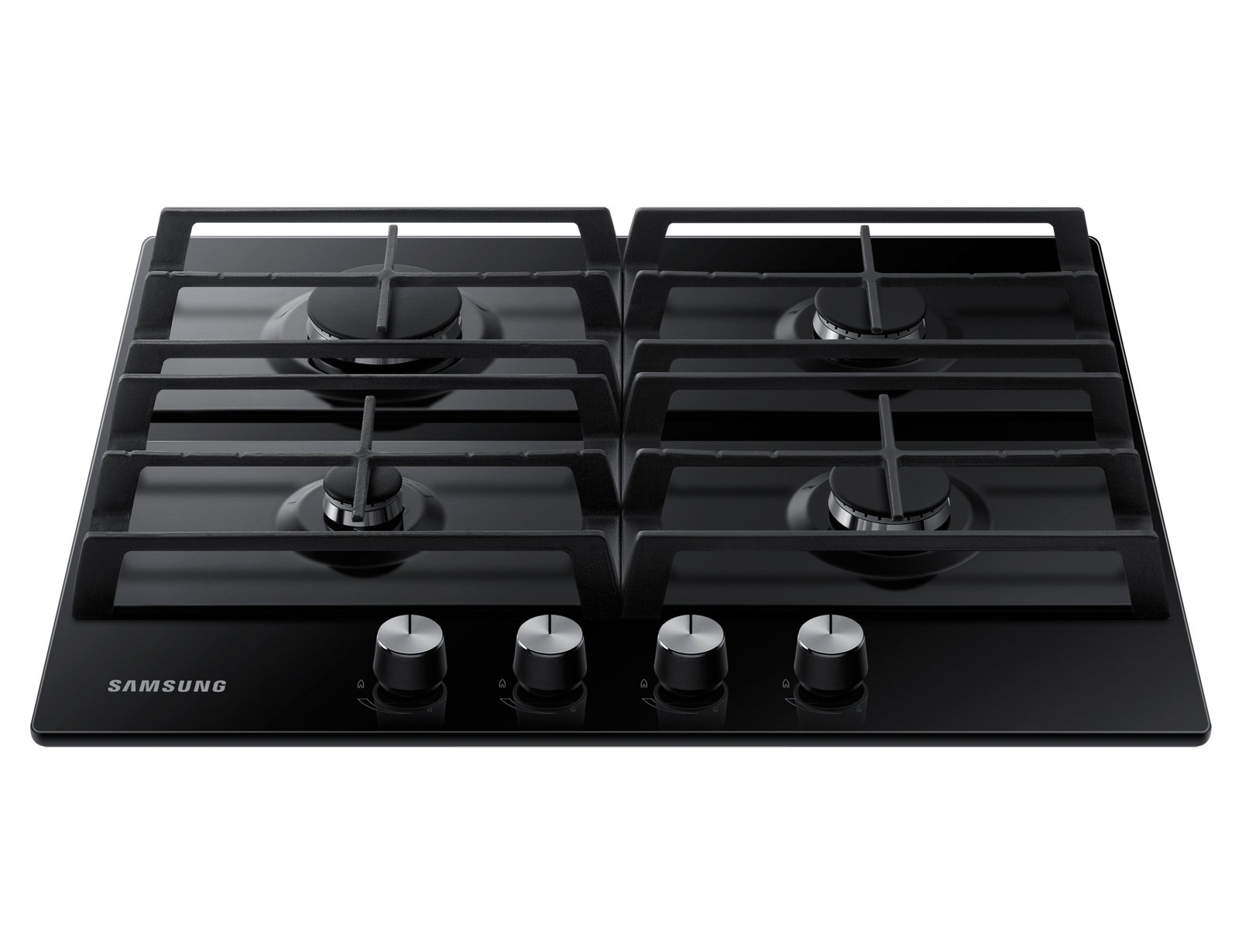 Samsung NA64H3010AK/TR hob Black Built-in Gas 4 zone(s) – image 4