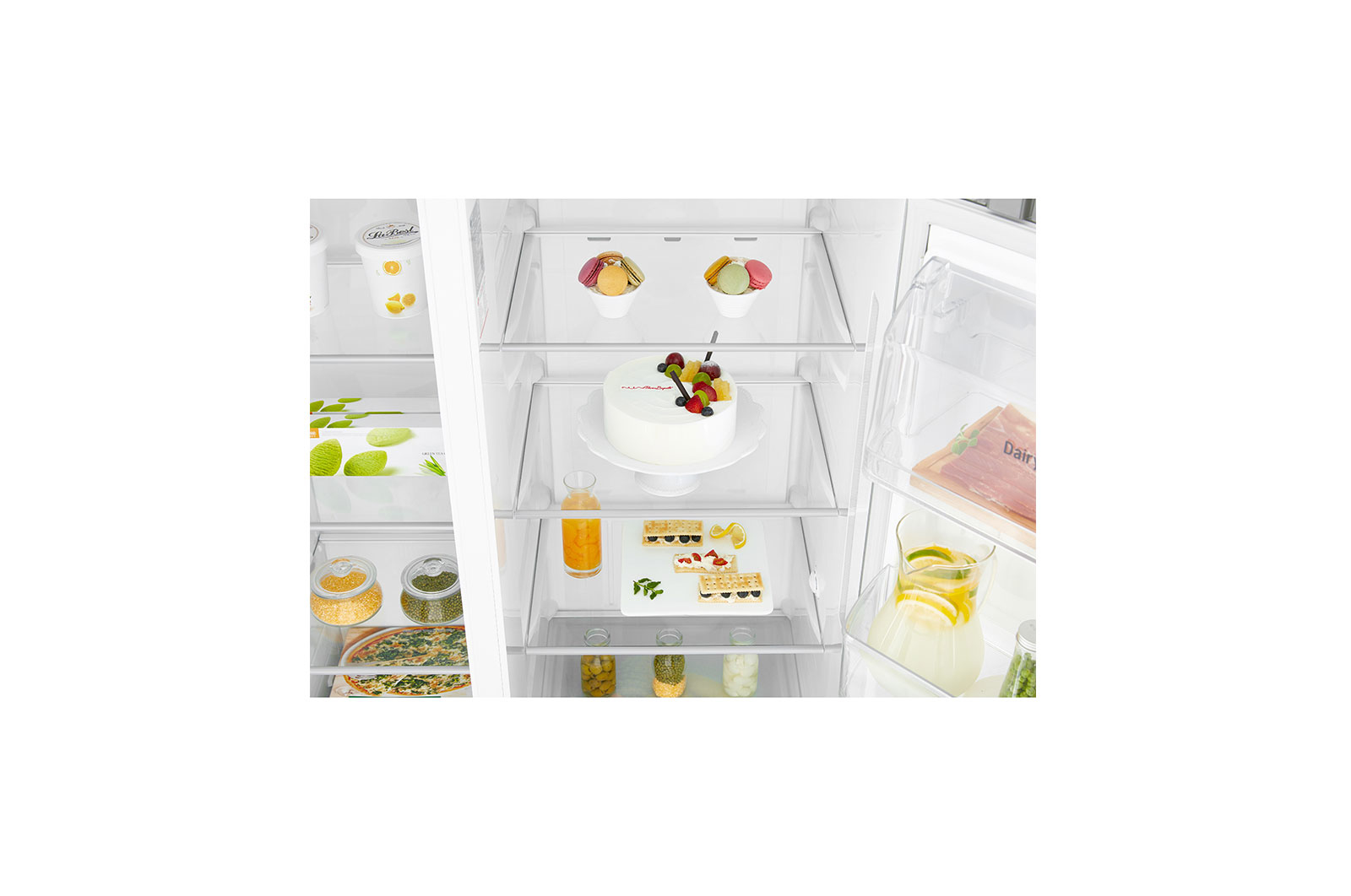 LG GSL960PZUZ side-by-side refrigerator Freestanding – image 5