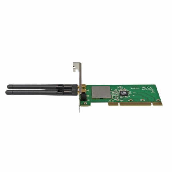 StarTech.com PCI Wireless N Adapter - 300 Mbps PCI 802.11 b/g/n Network Adapter Card – 2T2R 2.2 dBi – image 2