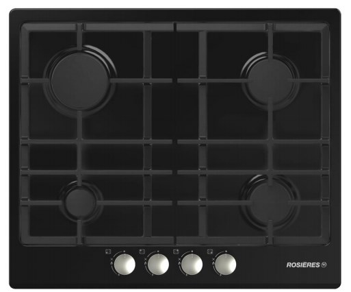 Rosieres RTG64FBPN hob Black Built-in Gas 4 zone(s)