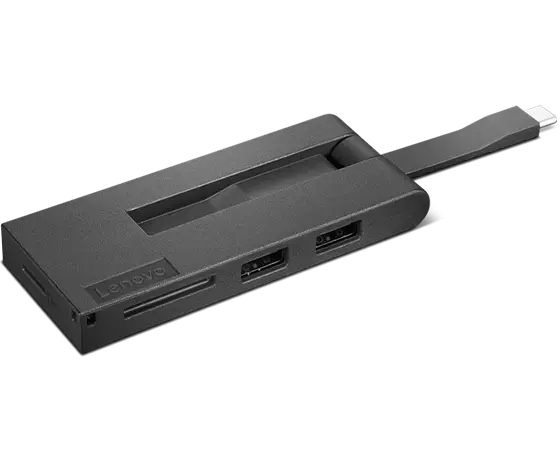 Lenovo 4XH1C12753 laptop dock/port replicator Wired USB 3.2 Gen 1 (3.1 Gen 1) Type-C Black – image 1