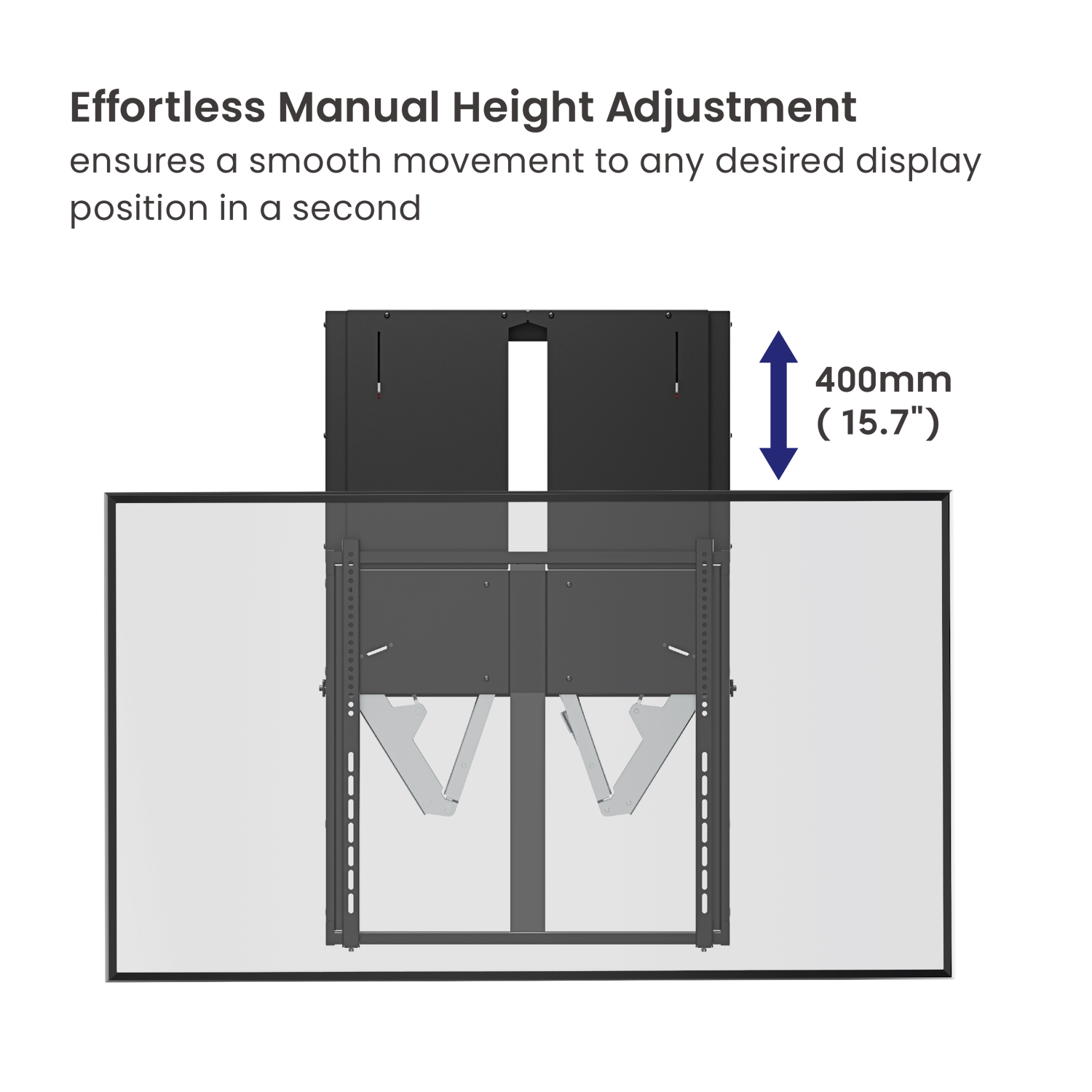 Ewent EW1553 TV mount/stand 2.54 m (100") Black – image 6