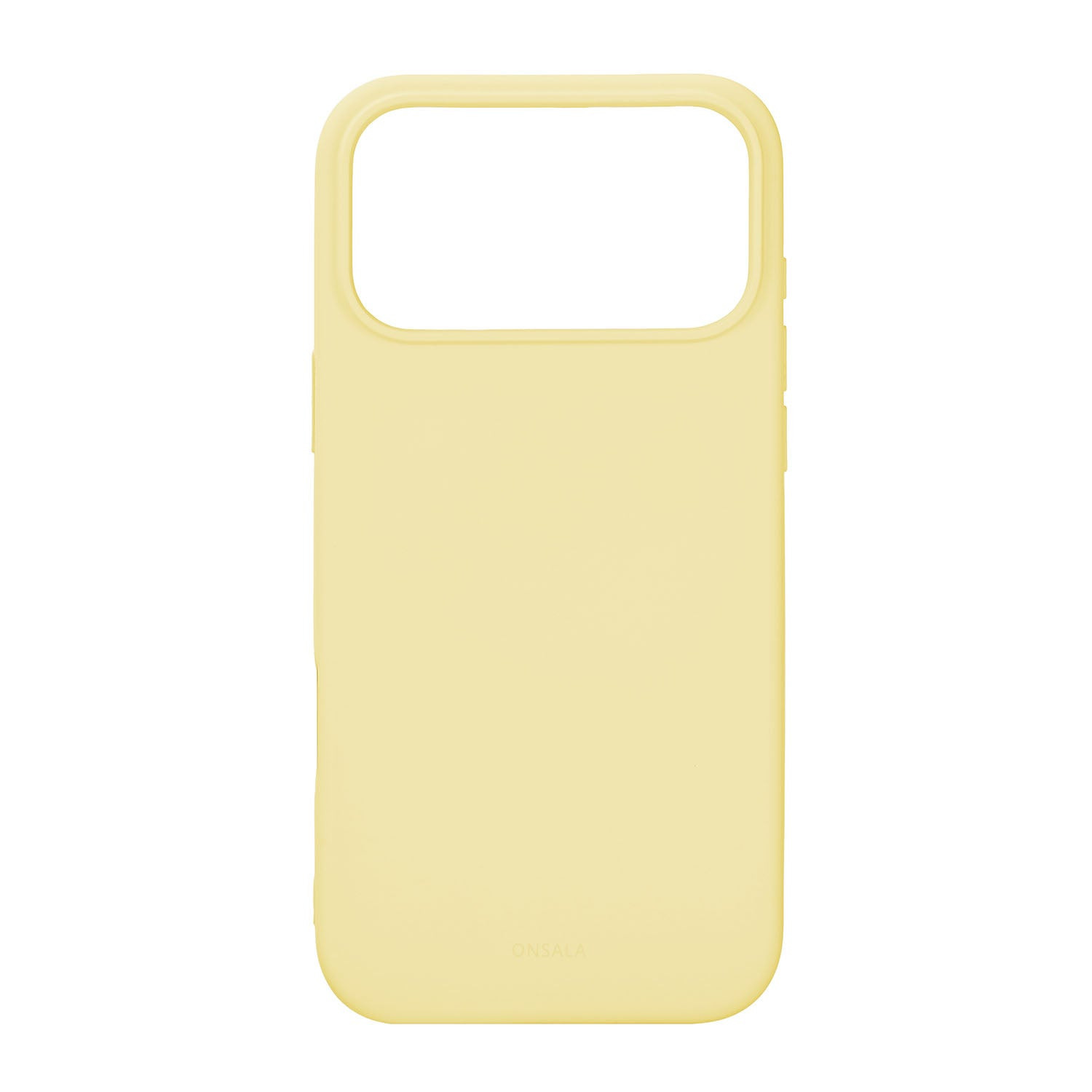 Onsala Phone Case with Silicone Feel Lemon - iPhone 17 Pro Max/18 Pro Max – image 1