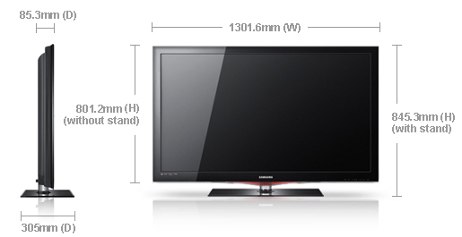 Samsung LE55C650L1K Full HD Black – image 2