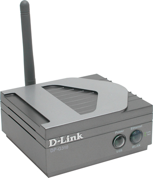 D-Link Wireless 802.11g USB Print Server