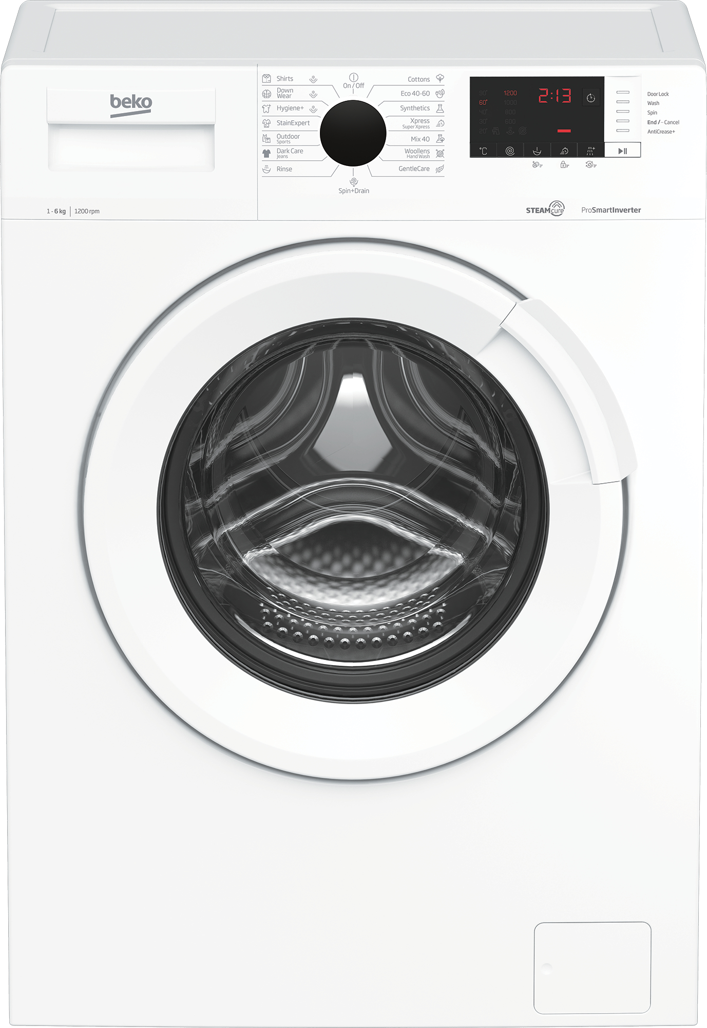 Beko WUE6622ZW — vue 1 sur 4