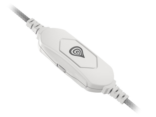 GENESIS NSG-1870 headphones/headset Wired Head-band Gaming USB Type-A Grey, White – image 7