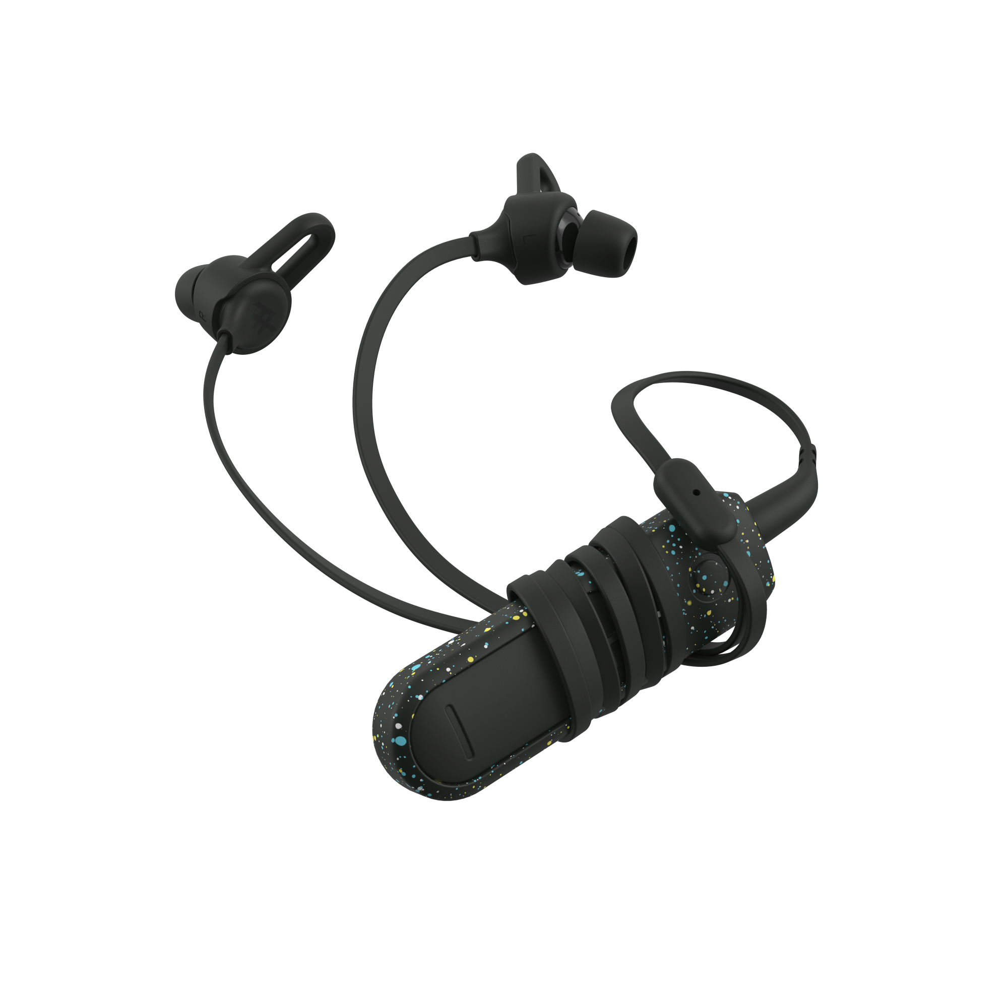 IFROGZ 304001277 headphones/headset Wired & Wireless In-ear Sports Micro-USB Bluetooth Black – image 1
