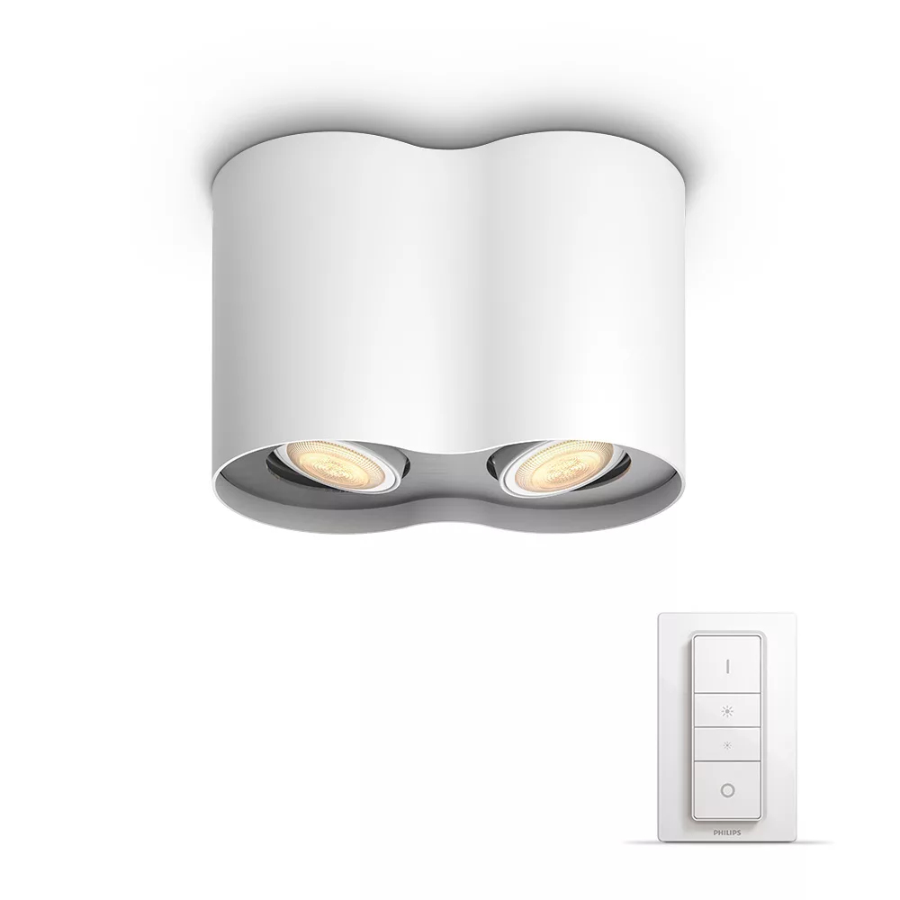 Philips by Signify Philips Hue White ambience Pillar double spotlight – image 5