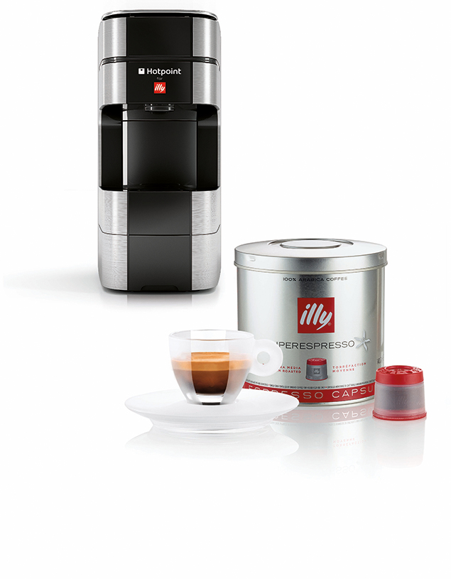 Hotpoint CMHPCGX0 coffee maker Fully-auto Capsule coffee machine – image 4