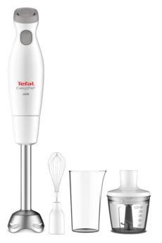 Tefal HB4531 0.5 L Tabletop blender 450 W Grey, Stainless steel, White – image 1