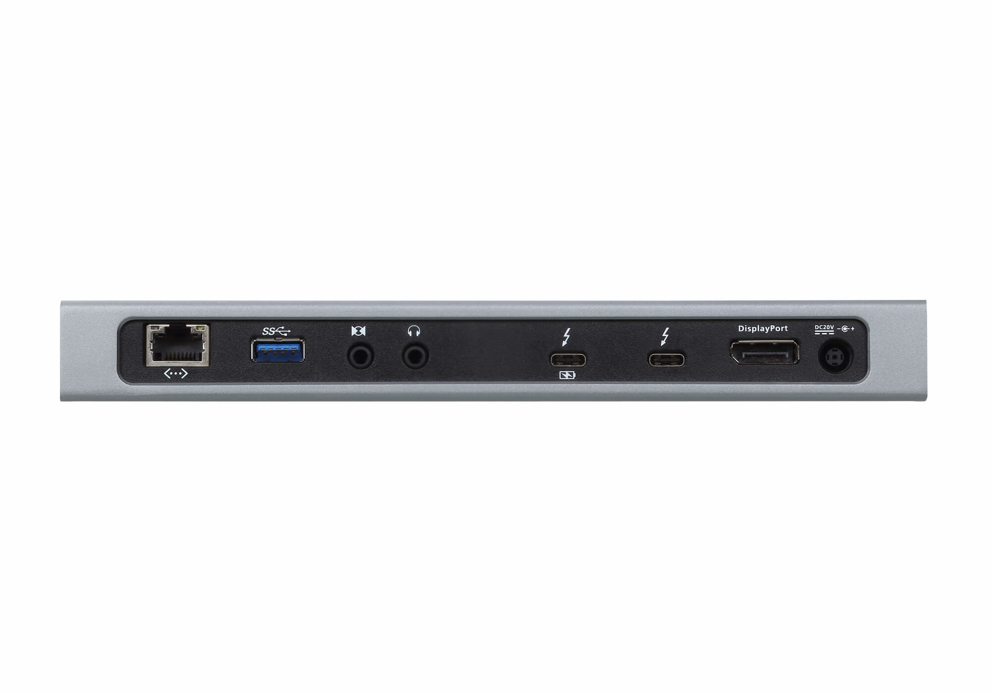 ATEN UH7230-AT-E laptop dock/port replicator Wired Thunderbolt 3 Silver – image 2