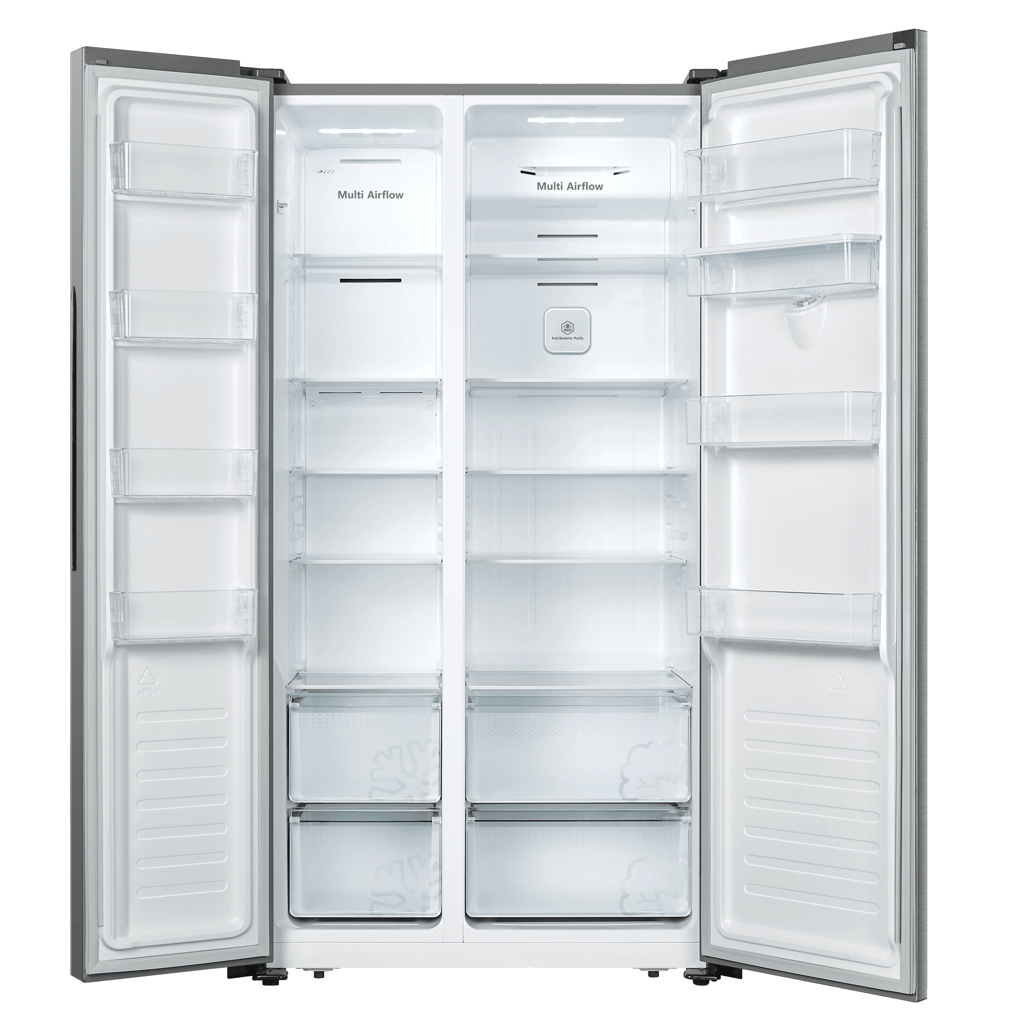 Hisense HSN519WIF side-by-side refrigerator Freestanding – image 2