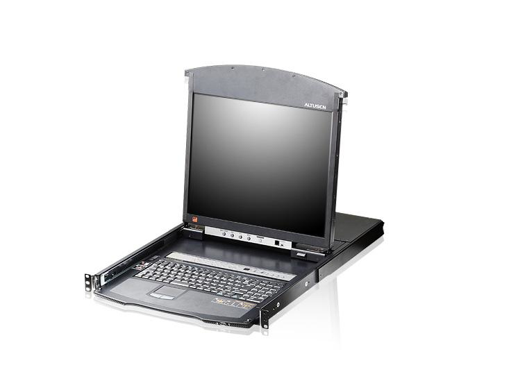 ATEN KL1508AI KVM switch Rack mounting Black