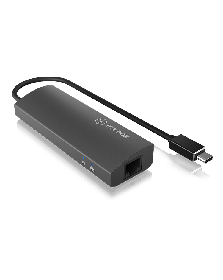 ICY BOX IB-HUB1406-C USB 3.2 Gen 1 (3.1 Gen 1) Type-C Anthracite – image 5