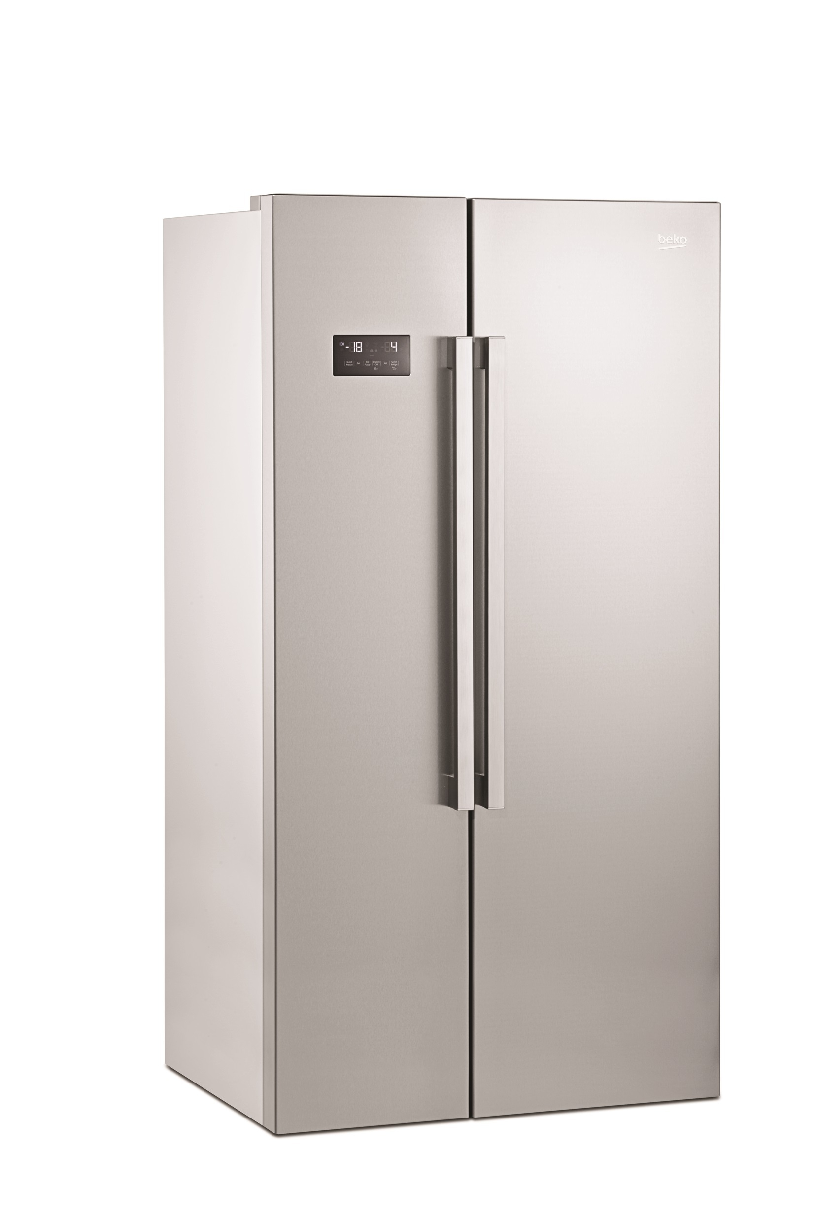 Beko GN163120X side-by-side refrigerator Freestanding – image 1