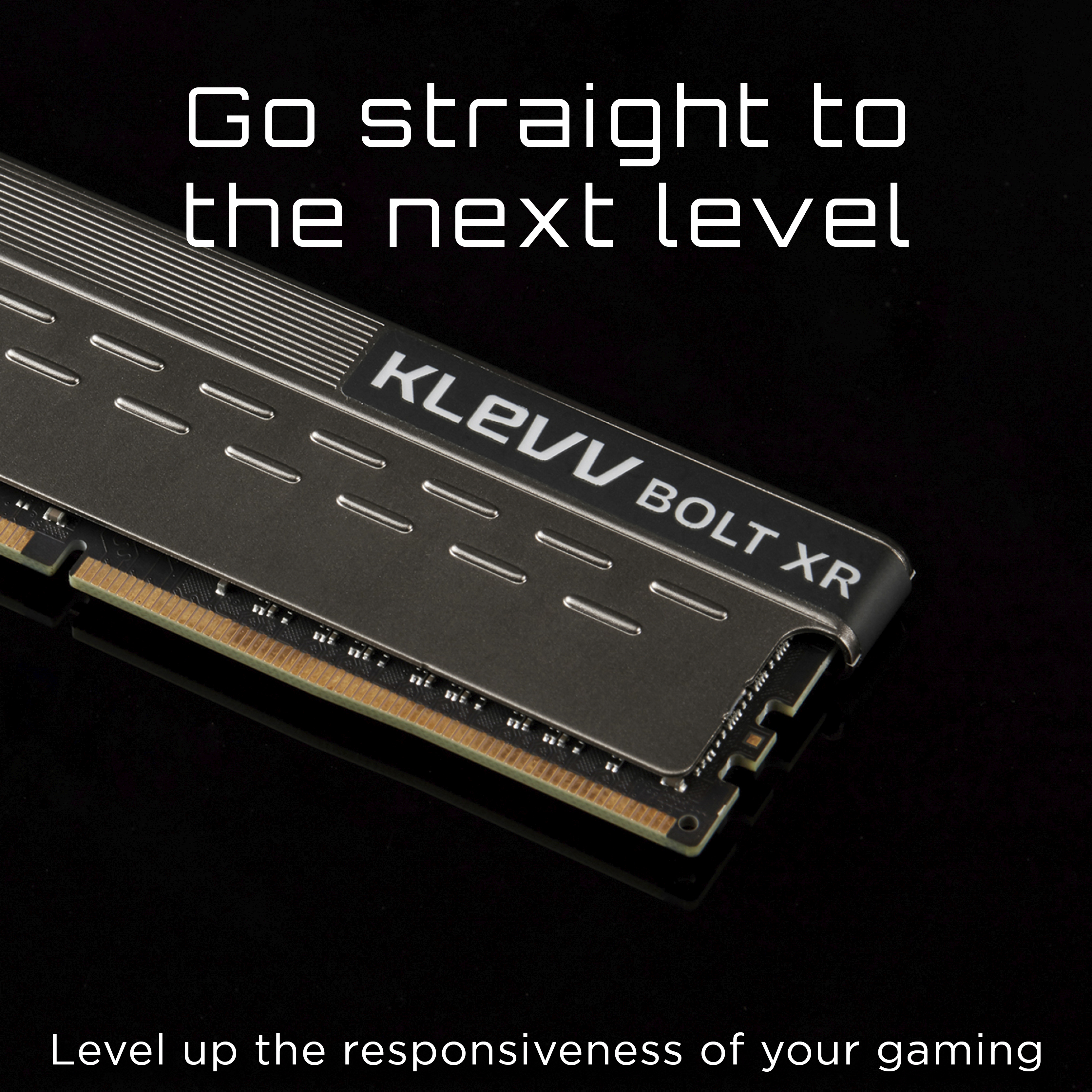 Klevv 8GB 4000MHz CL19 DDR4 GAMING RAM MODULE 19-25-25-45 1.4V BOLT XR image 4