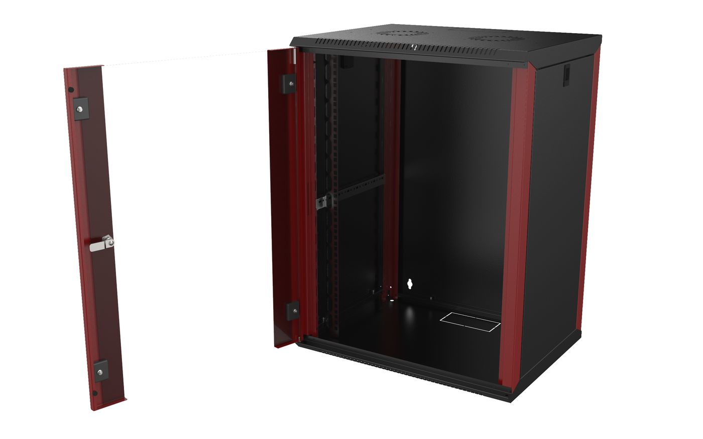 Lanview RUC16U45BR rack cabinet 16U Wall mounted rack – image 2