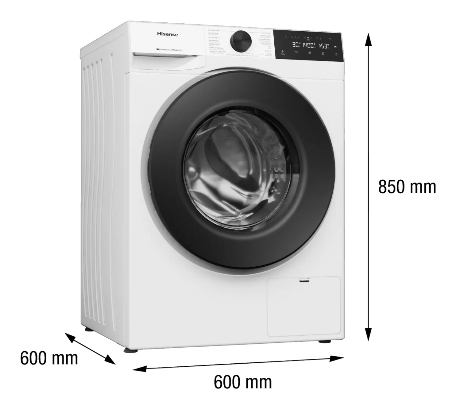 Hisense WF3E1043BWQ washing machine Front-load – image 5