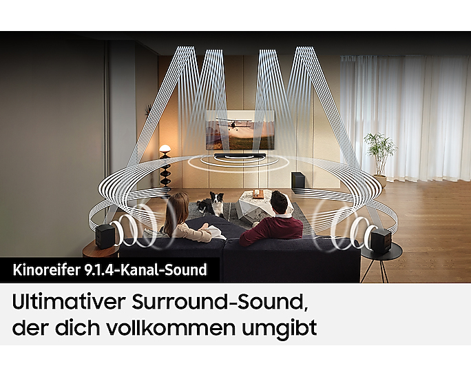 Samsung Q-Soundbar Black 9.1.4 channels – image 6