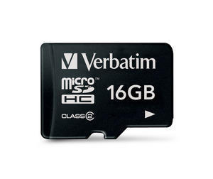 Verbatim Micro SDHC 16GB - Class 2