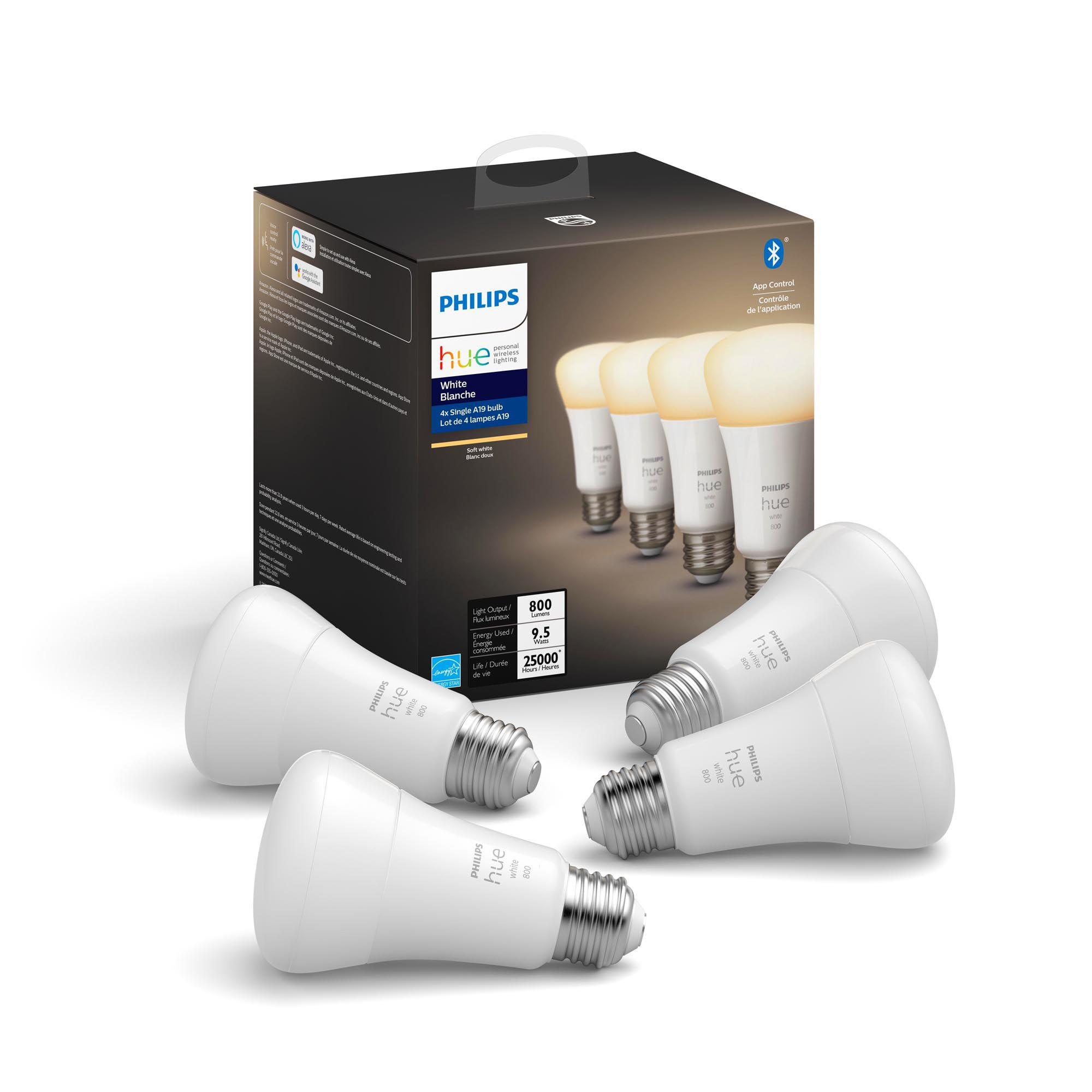 Philips by Signify Philips Hue White 046677476984 smart lighting Smart bulb Bluetooth/Zigbee – image 1