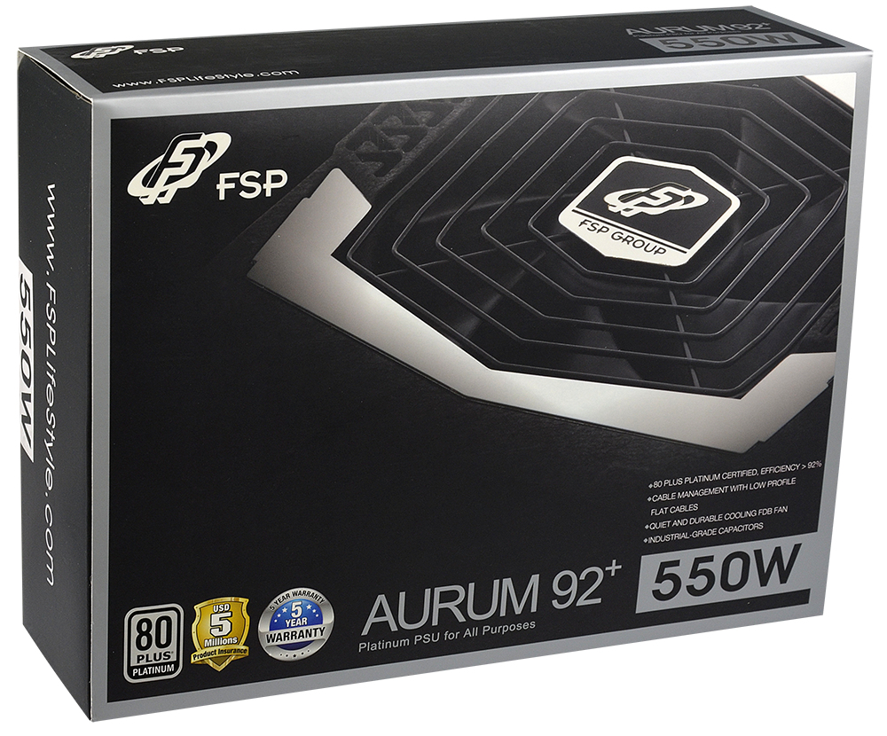 FSP AURUM 92+ 550 – image 3