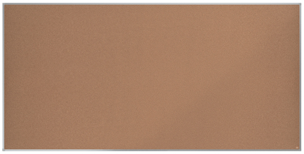 Nobo 1915348 tablón para notas Marrón Aluminio
