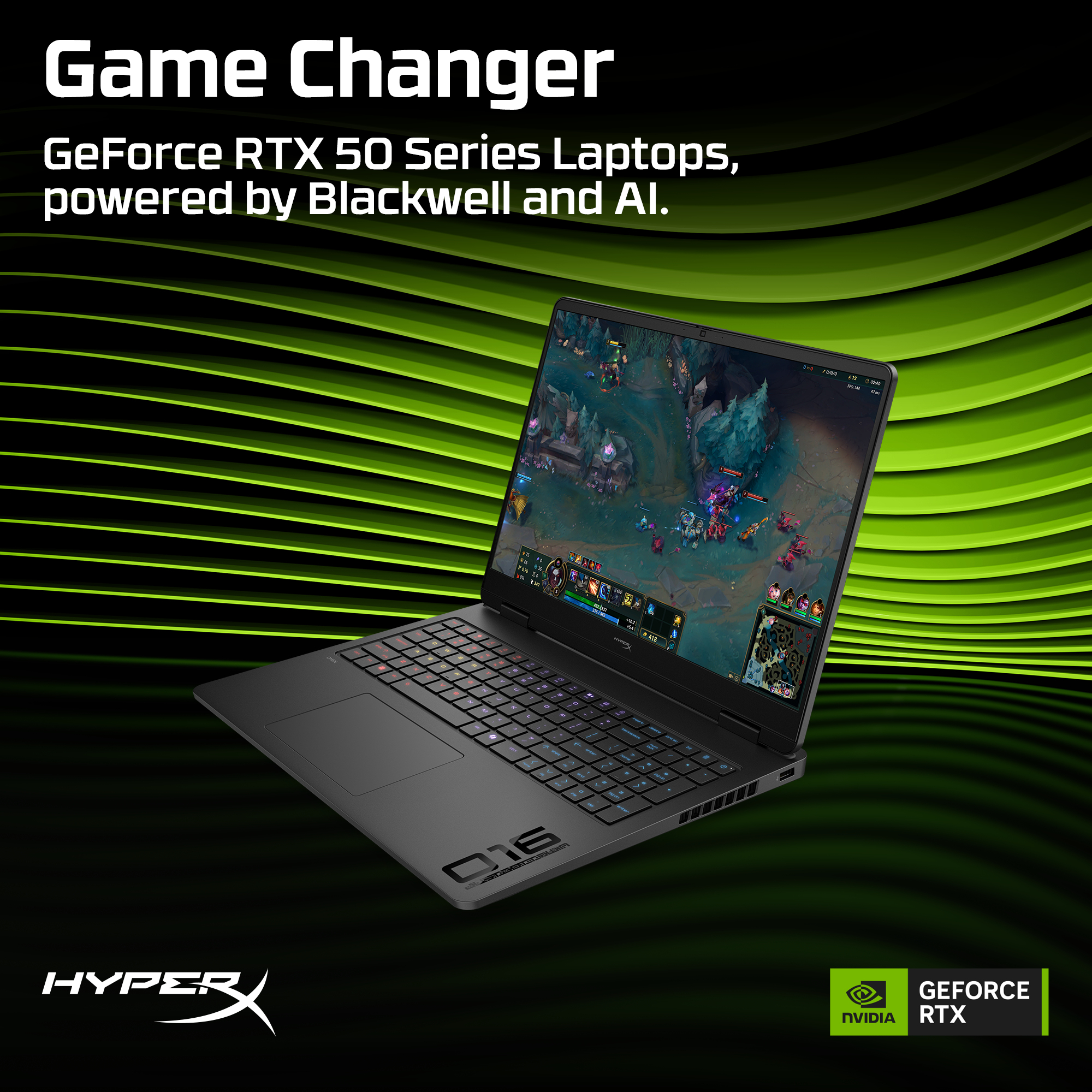 HP HyperX OMEN 16 inch Gaming Laptop PC 16-ap1502na – image 9