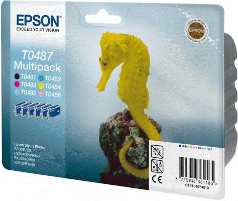 Epson Multipack 6-colours T0487 – image 2
