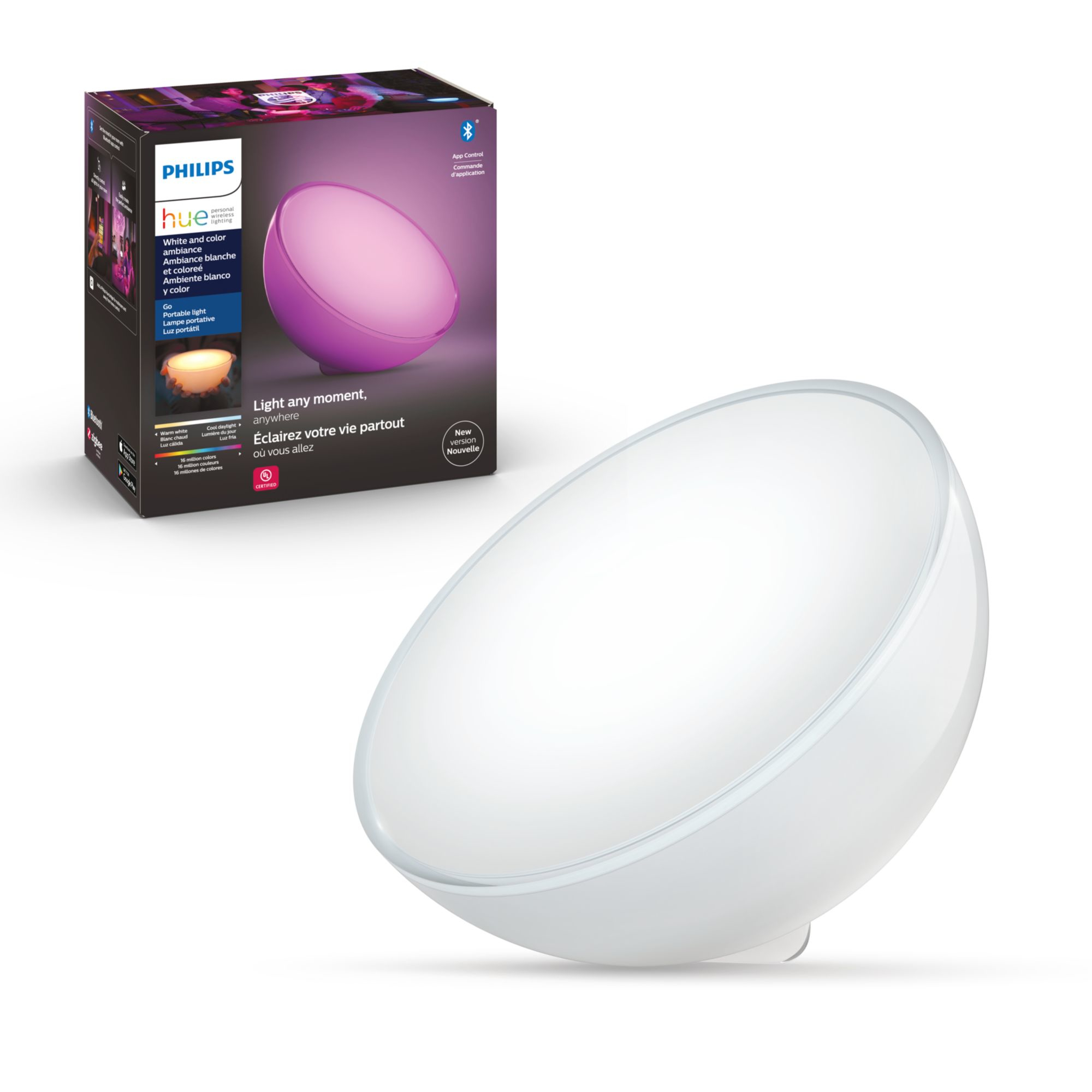 Philips by Signify Philips Hue White and colour ambience 7602031U7 Smart table lamp Bluetooth/Zigbee – image 8