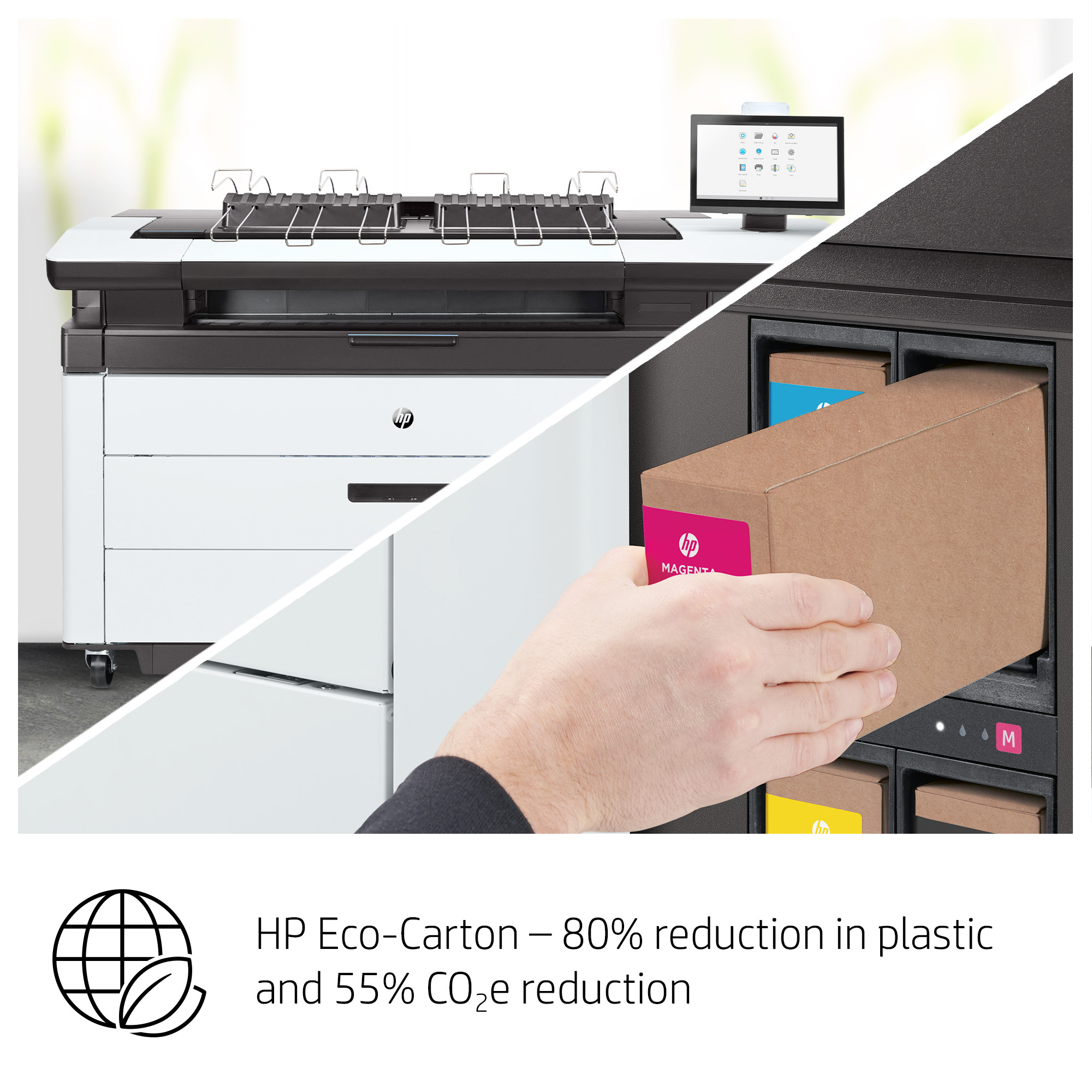 HP PageWide XL 3950 40-in Multifunction Printer with Top Stacker – image 5