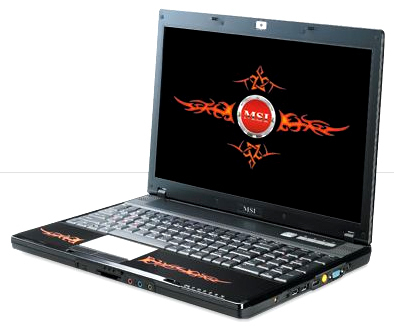 MSI Megabook GX610P-011NL, black