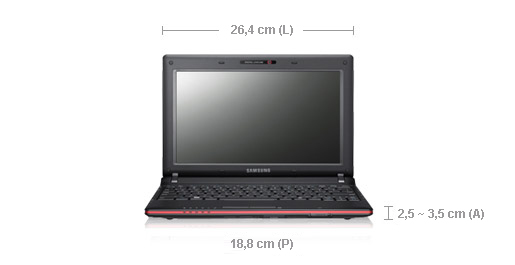 Samsung N145-JP01IT Intel Atom® N450 Netbook – image 9
