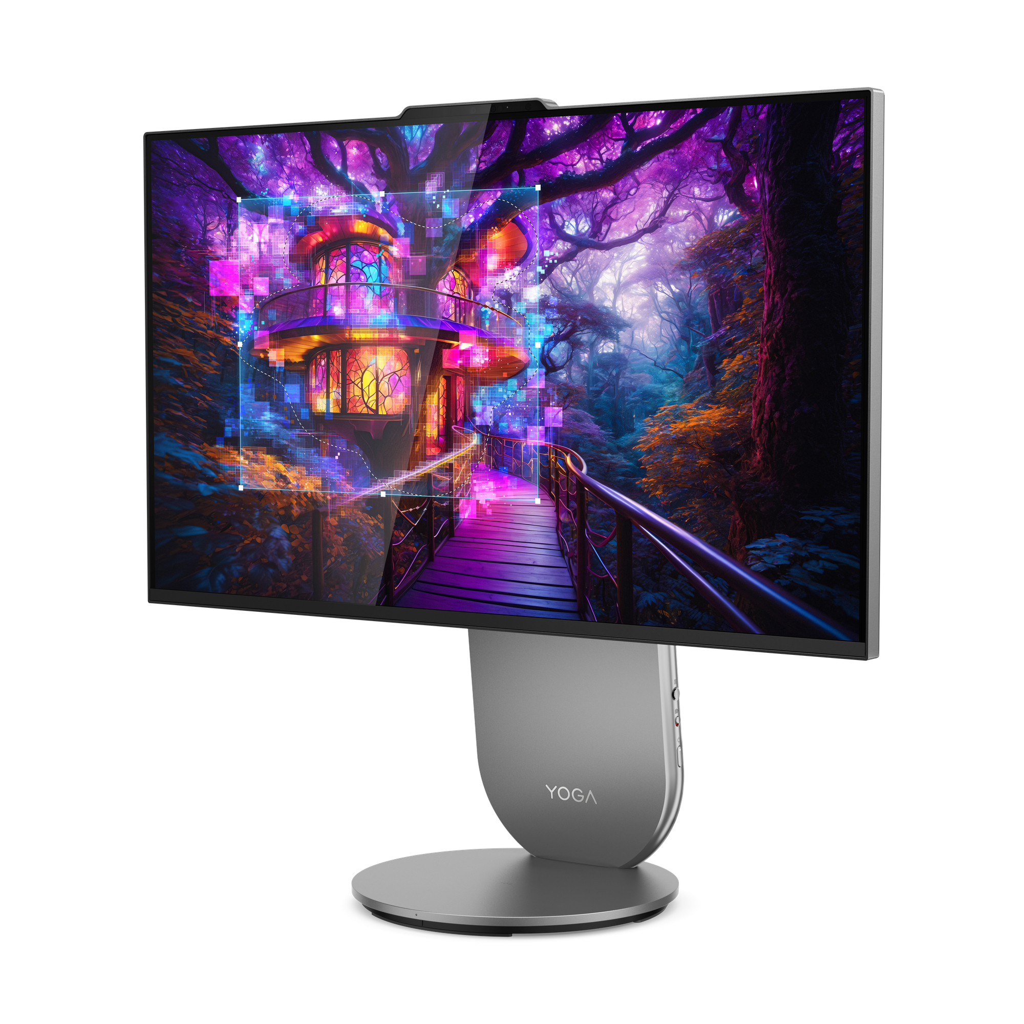 Lenovo Yoga AIO 27IAH10 Intel Core Ultra 5 125H 68.6 cm (27″) 2560 x 1440 pixels Touchscreen All-in-One PC 16 GB LPDDR5x-SDRAM 512 GB SSD Windows 11 Home Wi-Fi 7 (802.11be) Grey image 13
