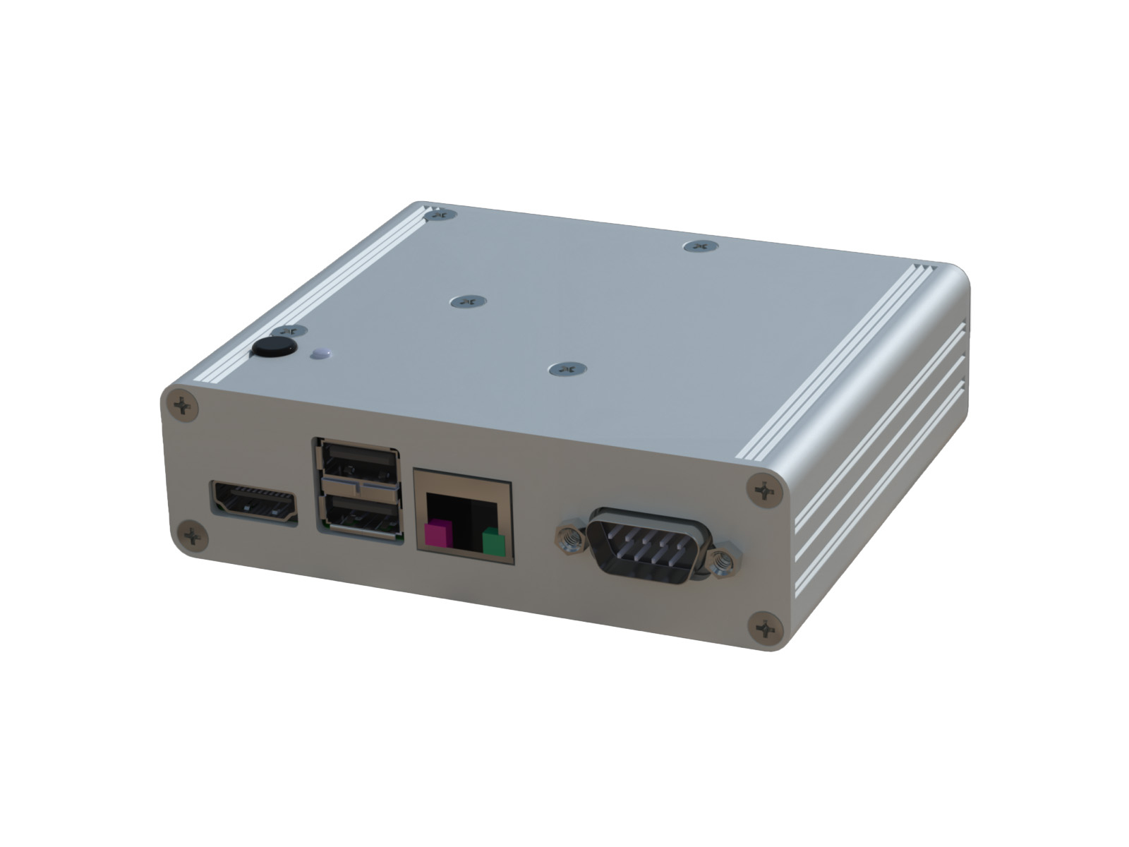 وحدة الترفيه MPi4 Box Gen2، أسود، 4 جيجابايت رام، 32 جيجابايت تخزين
