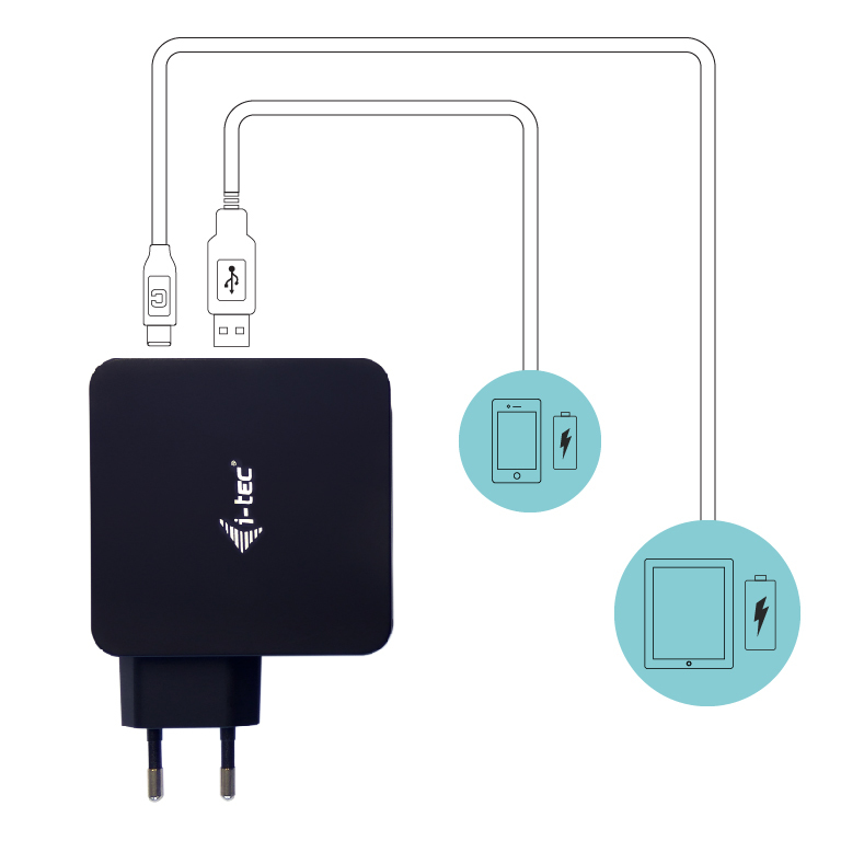 i-tec USB-C Flat Docking Station with Power Delivery – image 8