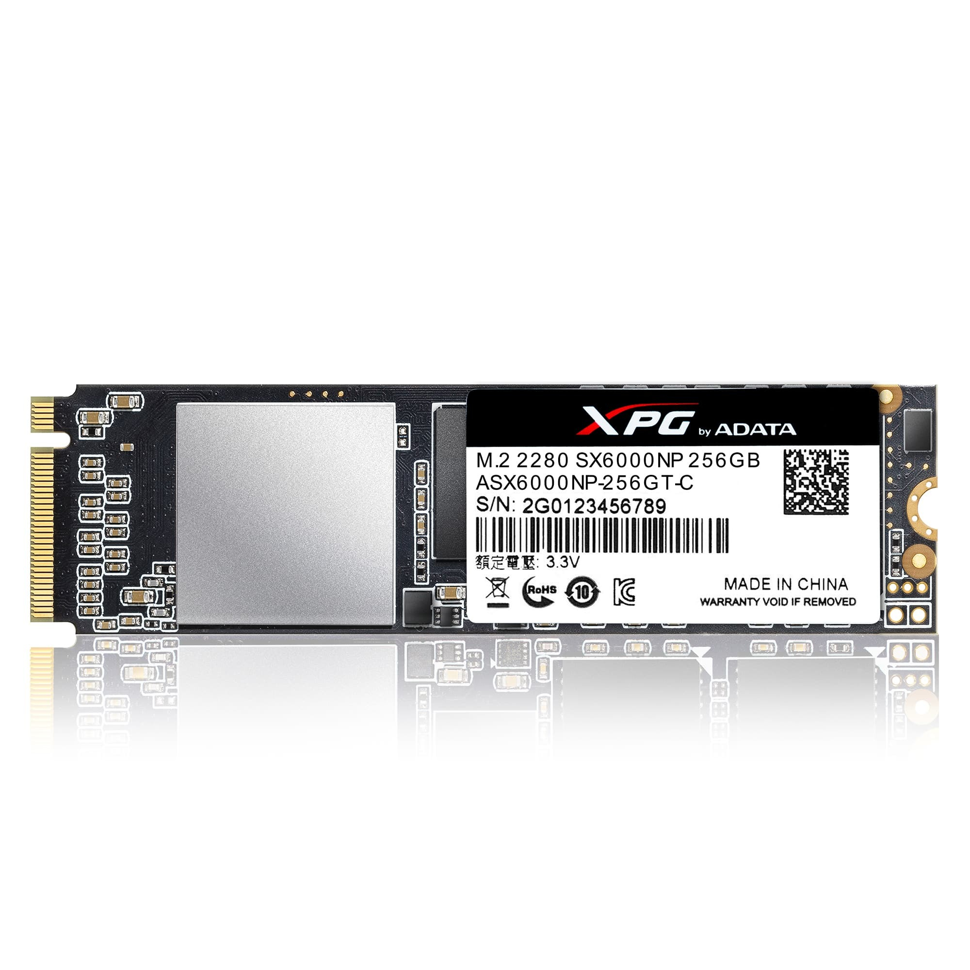 XPG SX6000 256 GB M.2 PCI Express 3.0 NVMe 3D TLC image 7