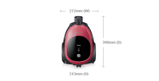 Samsung SC4473 1.3 L Cylinder vacuum 2000 W Bagless – image 6