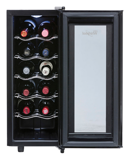 Whirlpool WW2001B wine cooler Freestanding Black 83 bottle(s) – image 2