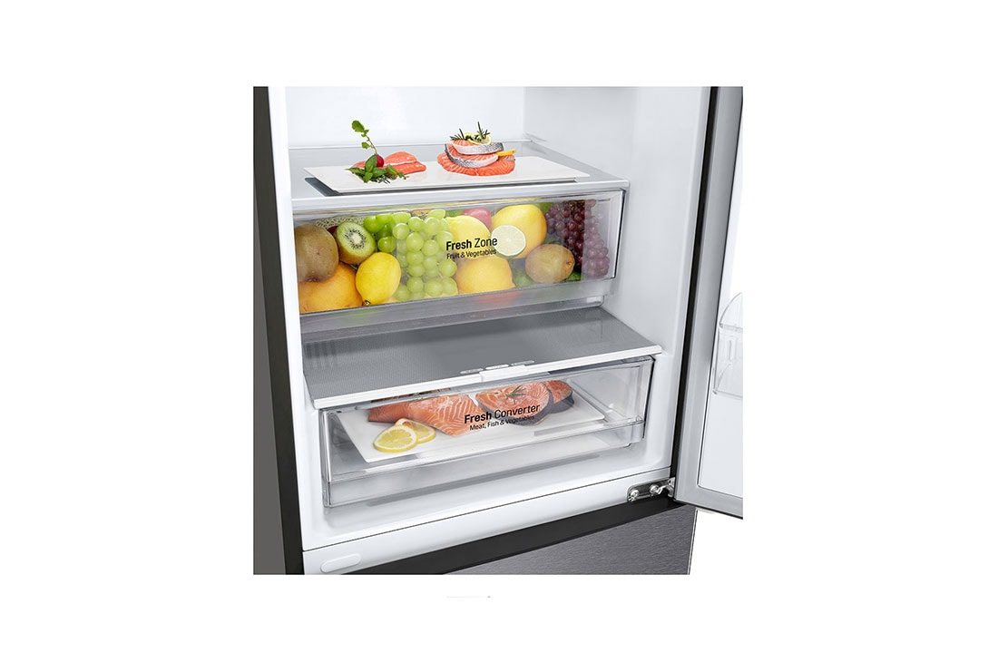 LG GBP61DSXGC fridge-freezer Freestanding – image 3